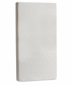 Sealy - Butterfly 2-Stage Cotton Ultra Firm Crib and Toddler Mattress - White