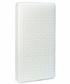 Sealy - Perfect Rest Extra Firm 150 Coils Crib and Toddler Mattress, Waterproof - Blue