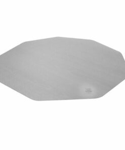Floortex - 9Mat Polycarbonate 9-Sided Chair Mat for Carpets up to 1/2" - 38" x 39" - Clear