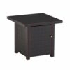 Fire Sense - Somerset Square Gas Fire Pit - Bronze