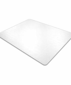 Floortex - Ecotex Enhanced Polymer Rectangular Chair Mat for Carpets up to 3/8" - 36" x 48" - Clear