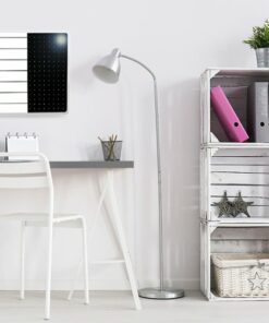 Floortex - Viztex Glacier & Black Plan & Grid Glass Dry Erase Board - 14" x 14" - White