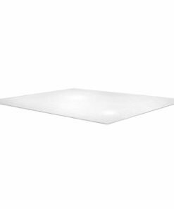 Floortex - Ultimat XXL Polycarbonate Rectangular Chair Mat for Carpets - 60 x 79" - Clear