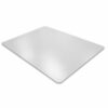 Floortex - Advantagemat Vinyl Rectangular Chair Mat for Carpets up to 3/8" - 48" x 60" - Clear
