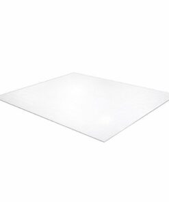 Floortex - Ultimat XXL Polycarbonate Rectangular Chair Mat for Hard Floors - 60" x 79" - Clear