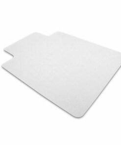 Floortex - Advantagemat Vinyl Lipped Chair Mat for Hard Floor - 36" x 48" - Clear