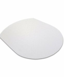 Floortex - Ultimat Polycarbonate Contoured Chair Mat for Hard Floor - 39 x 49" - Clear