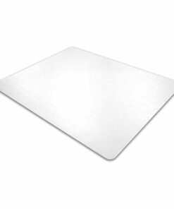 Floortex - Ecotex Enhanced Polymer Rectangular Chair Mat for Carpets up to 3/8" - 48" x 60" - Clear