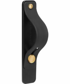 SaharaCase - FingerGrip Cell Phone Holder Strap for Most Cell Phones - Black