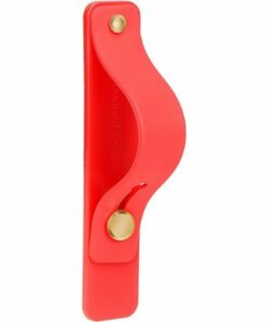 SaharaCase - FingerGrip Cell Phone Holder Strap for Most Cell Phones - Red