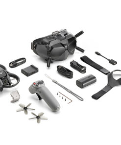 DJI - Geek Squad Certified Refurbished Avata Fly Smart Combo (DJI FPV Goggles V2) - Gray
