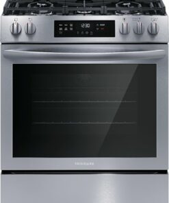 Frigidaire - 30'' Front Control Gas Range - Stainless steel