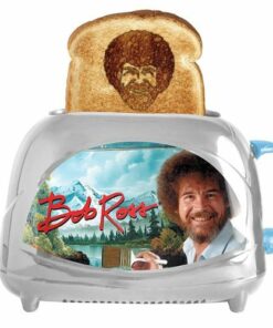 Uncanny Brands - Bob Ross Toaster - Grey