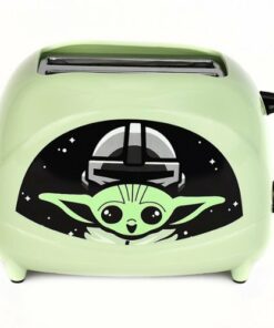 Uncanny Brands - Star Wars Baby Yoda  2-Slice Toaster - Green