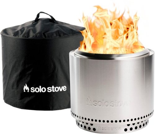 Solo Stove - Bonfire + Stand & Shelter 2.0 Bundle - Stainless Steel
