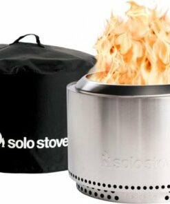 Solo Stove - Yukon + Stand & Shelter 2.0 Bundle - Stainless Steel