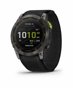 Garmin - Enduro 2 GPS Smartwatch 51mm Fiber-Reinforced Polymer with Titanium Rear Cover - Carbon Gray