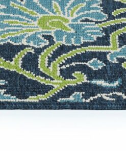Kaleen - Sunice Collection 5' x 7'6" Area Rug - Navy 0