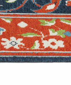 Kaleen - Sunice Collection 5' x 7'6" Area Rug - Tangerine 0
