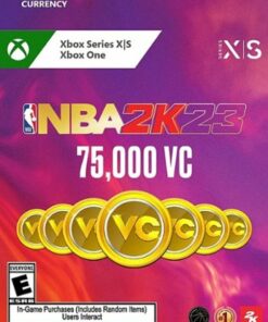 NBA 2K23 75,000 Virtual Currency - Xbox Series X, Xbox Series S, Xbox One [Digital]