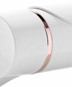 T3 - SinglePass Curl 1.25" Ceramic Long Barrel Curling and Wave Iron - White & Rose Gold