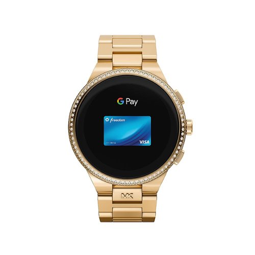 Michael Kors - Gen 6 Camille Gold-Tone Stainless Steel Smartwatch - Gold