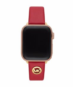Michael Kors - Leather Band for Apple Watch, 38/40/41mm - Red