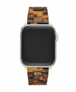Michael Kors - Tortoise Acetate and Gold-Tone Stainless Steel Band for Apple Watch, 38/40/41mm - Tortoise with Gold