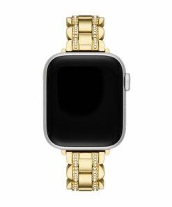 kate spade new york - pave stainless steel bracelet band for apple watch 38/40/41mm - Gold