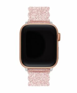 kate spade new york - pink glitter jelly band for apple watch 38/40/41mm - Pink