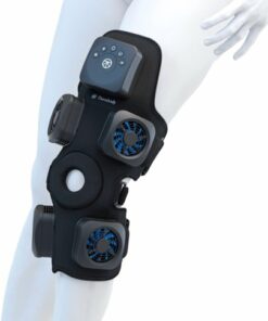 Therabody - RecoveryTherm Hot & Cold Wrap - Knee - Black