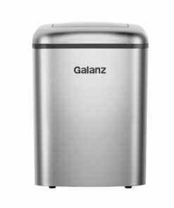 Galanz - 26 lbs. Portable Countertop Ice Maker - Stainless steel 1