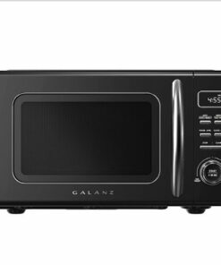Galanz - 0.9 Cu. Ft Retro MicroWave - Black
