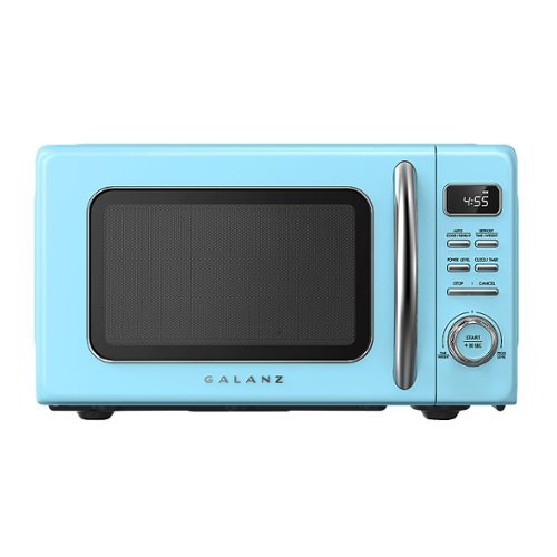 Galanz - 0.9 Cu. Ft Retro MicroWave - Blue