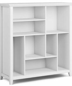 Simpli Home - Amherst Multi Cube Bookcase and Storage Unit - White