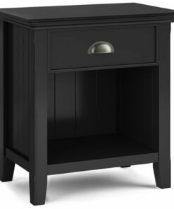 Simpli Home - Acadian Bedside Table - Black