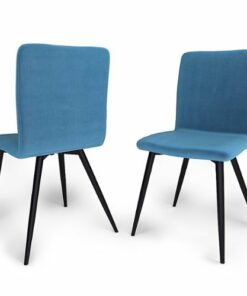 Simpli Home - Baylor Dining Chair (Set of 2) - Blue