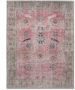 Simpli Home - Coleman 8 x 10 Area Rug - Pink,Blue