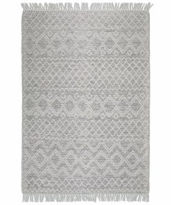 Simpli Home - Jeffers 6 x 9 Area Rug - Ivory,Brown