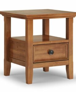 Simpli Home - Amherst End Table - Light Golden Brown