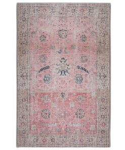 Simpli Home - Coleman 6 x 9 Area Rug - Pink,Blue