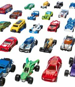 Hot Wheels - Basic 1:64 Scale Die-Cast Car or Truck - Styles May Vary