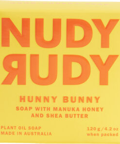 Nudy Rudy - Bar Soap - Hunny Bunny - White