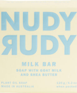 Nudy Rudy - Bar Soap-Milk Bar - White