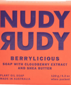 Nudy Rudy - Bar Soap - Berrylicious - White