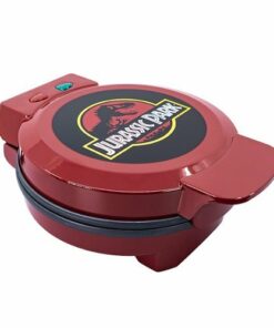 Uncanny Brands - Jurassic Park Waffle Maker - Red