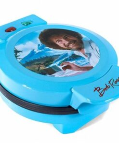 Uncanny Brands - Bob Ross Waffle Maker - Blue