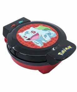 Uncanny Brands - Pokémon Bulbasaur Waffle Maker - Black