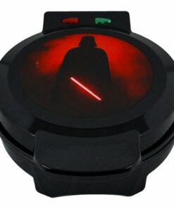 Uncanny Brands Star Wars Darth Vader Waffle Maker- The Sith Lord On Your Waffles- Waffle Iron - Black