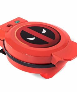 Uncanny Brands - Marvel Deadpool Waffle Maker - Red